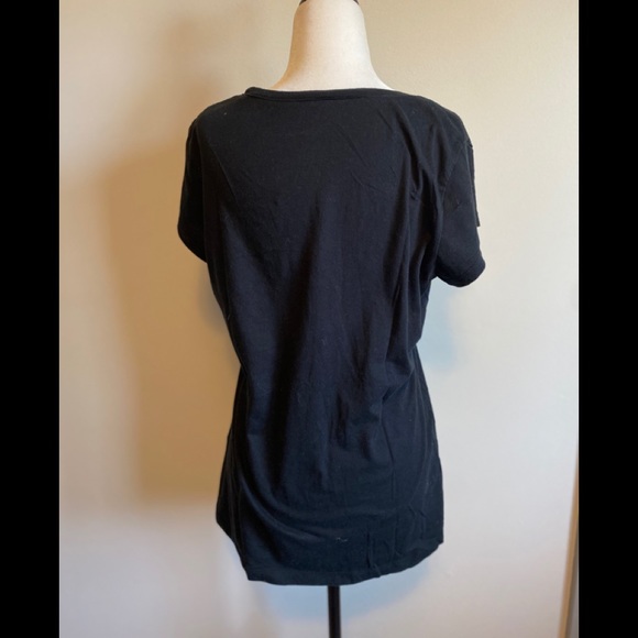 Disney Minnie and Mickey Mouse T-Shirt Black - Picture 7 of 7